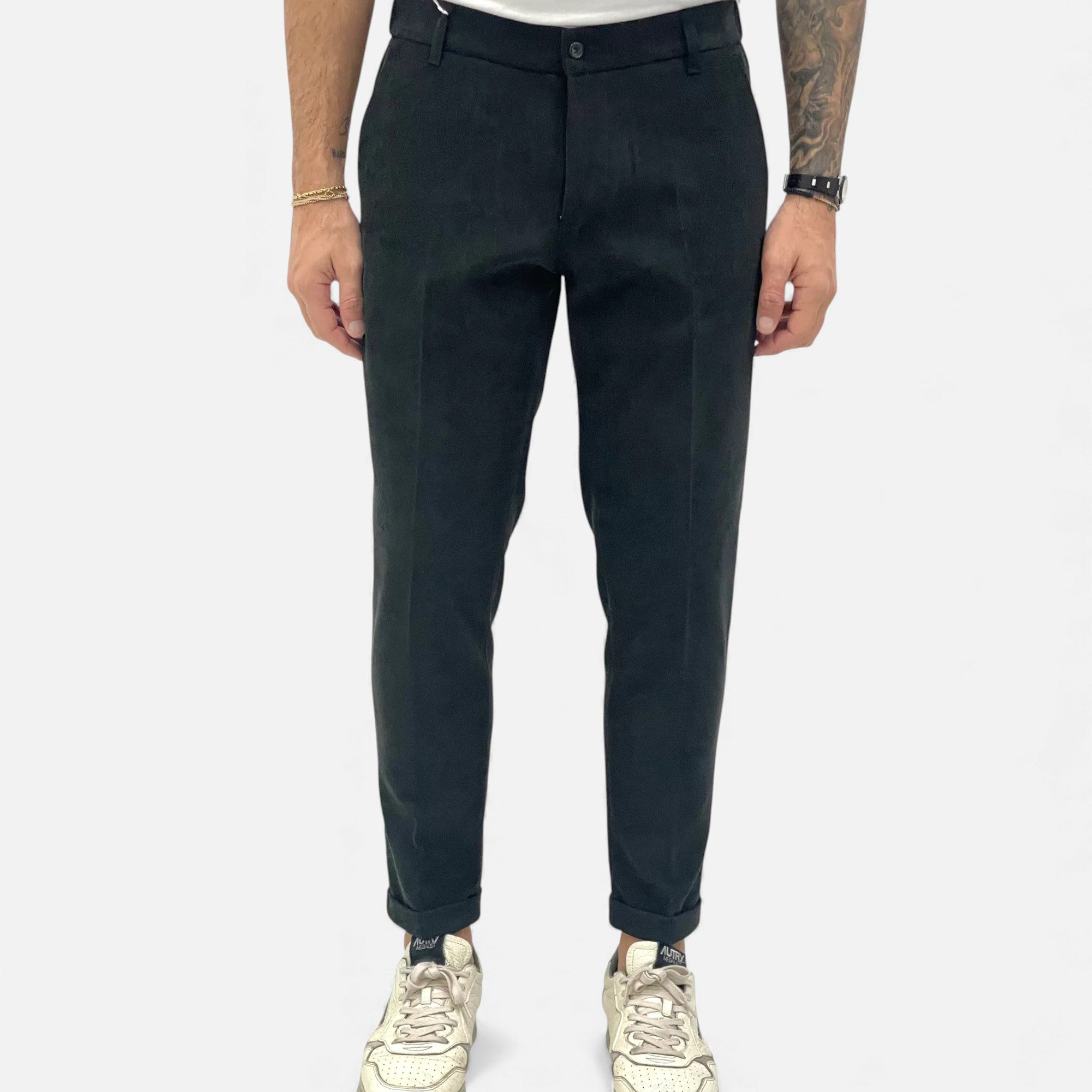 OldMoneyLook | Women’s Velvet Trousers (Heritage Ivy)