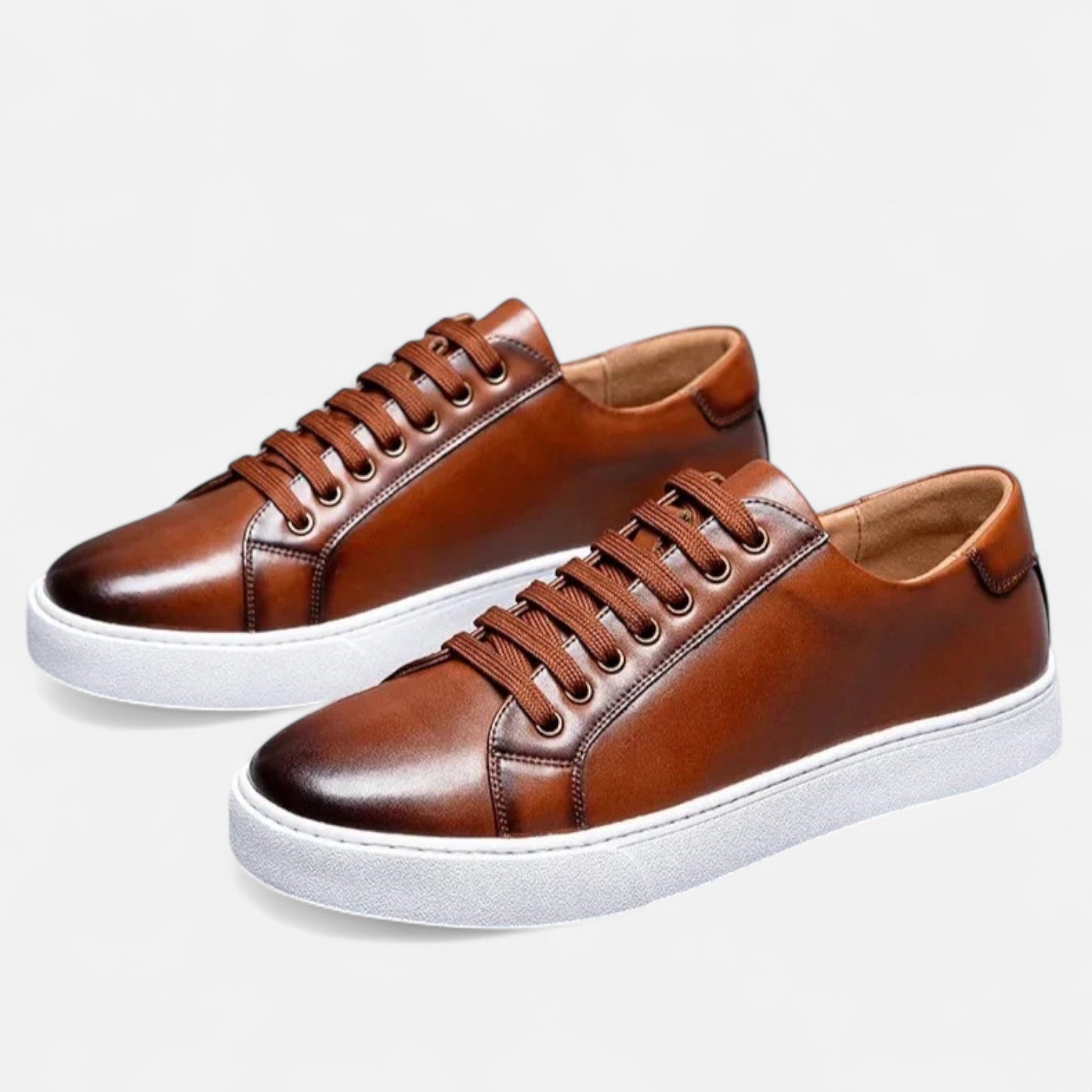OldMoneyLook | Men’s Classic Leather Sneakers